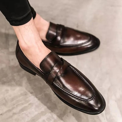 Hugo – Men's Round Toe Loafers