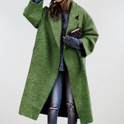 Linda Oversized Plaid Coat