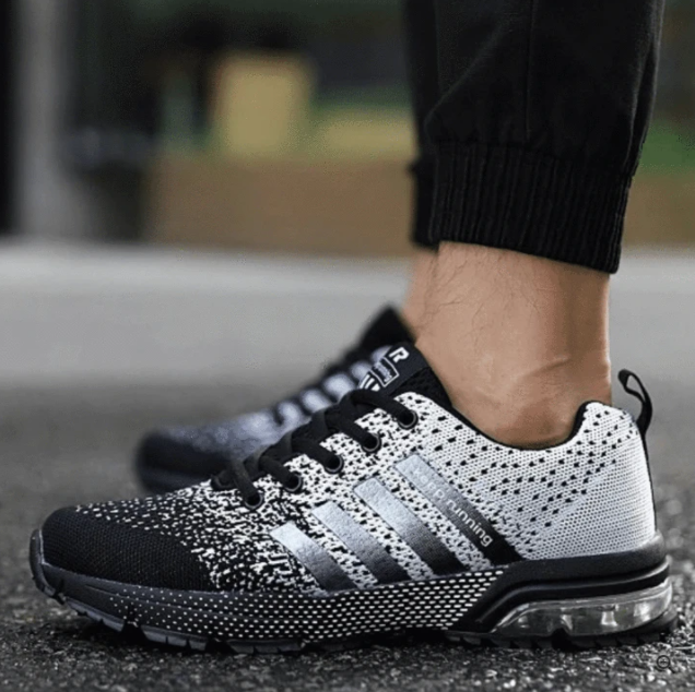 Lätta och ortopediska komfort-sneakers med dämpning – Movix Air