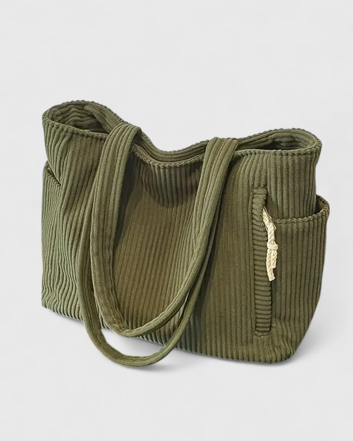 Women's Ribbed Style Handbag