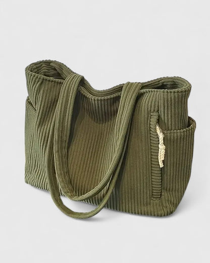 Women's Ribbed Style Handbag