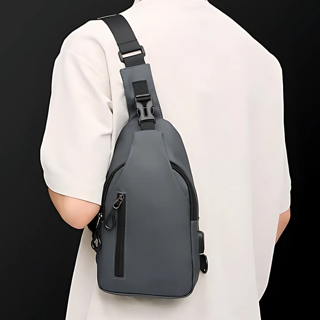 Anti-Diebstahl Crossbody Tasche mit wasserdichtem Schutz