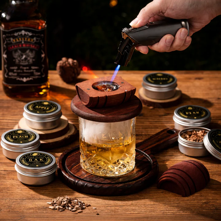 Cocktail-Smoker-Set – Raucharoma in unter einer Minute