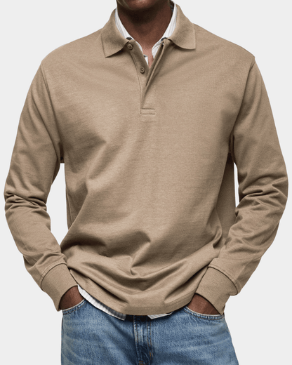 Patrick | Cómoda camisa polo de manga larga para primavera