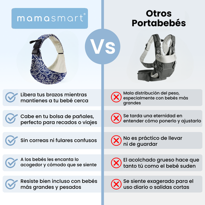 Portabebés Ergonómico Mamasmart®