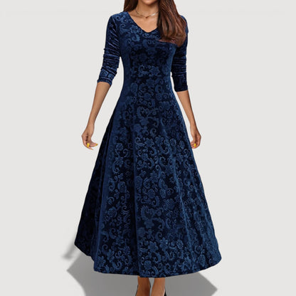 Orliya - Luxe Soft-Touch Evening Dress