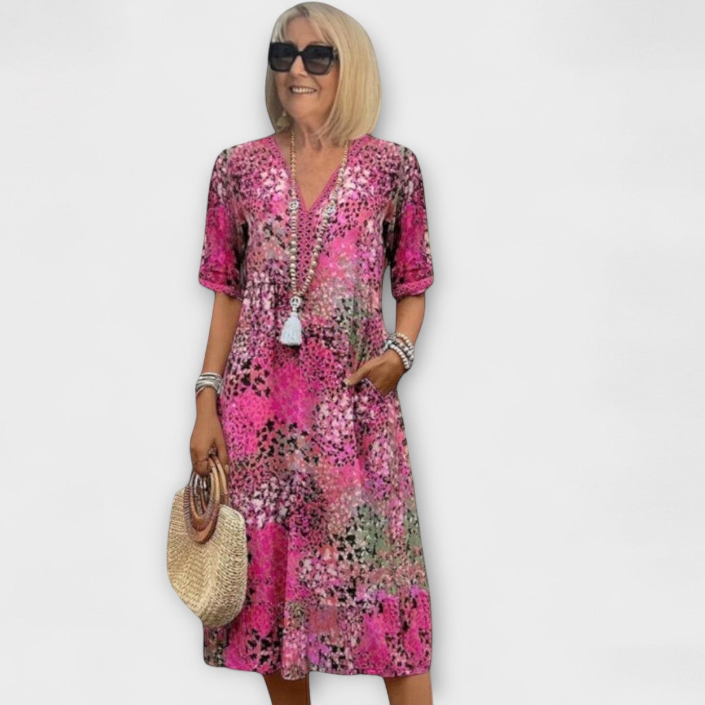 Noa | Kleid mit Blumenprint