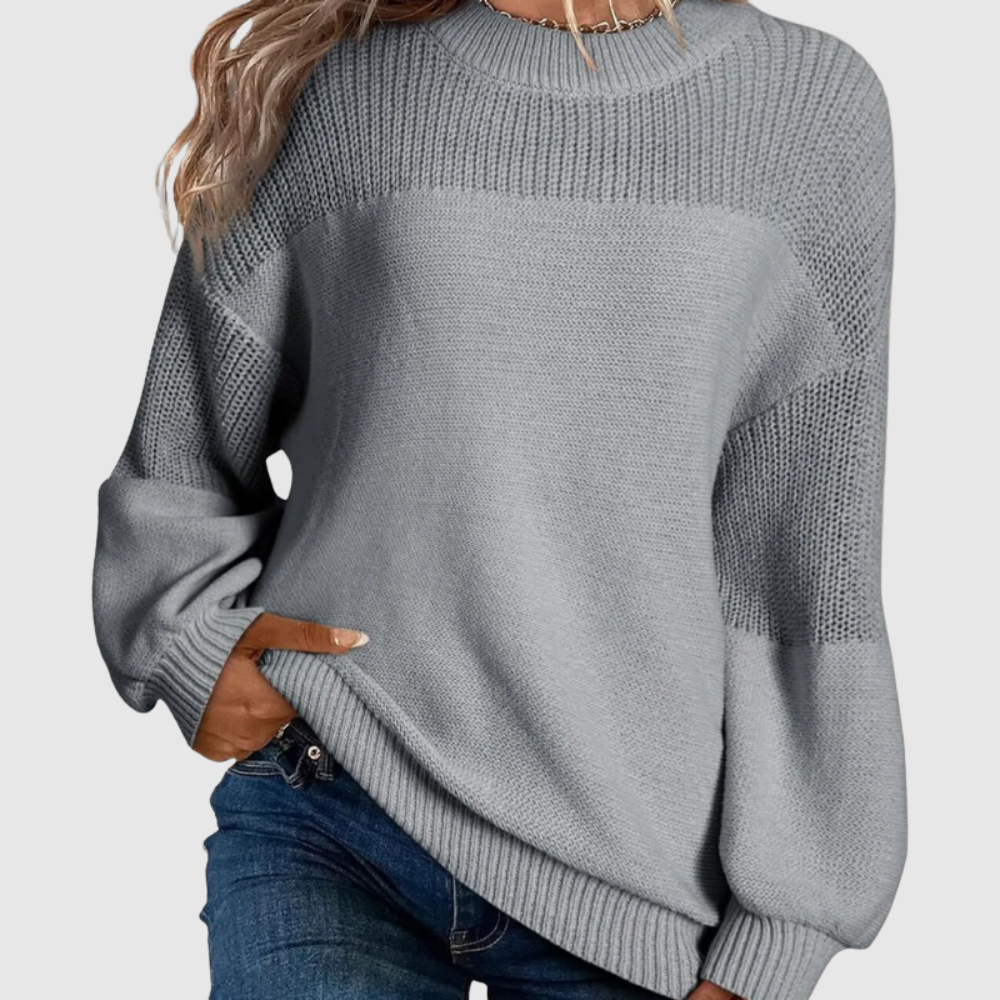 Amelia – Casualowy damski sweter o luźnym kroju
