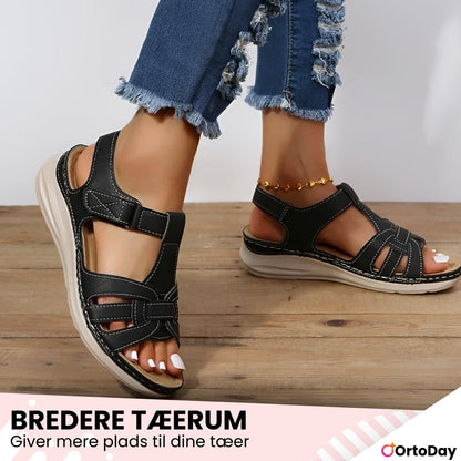 OrtoDay Comfort Sandaler – Støttende og stilfulde ortopædiske sandaler til damer