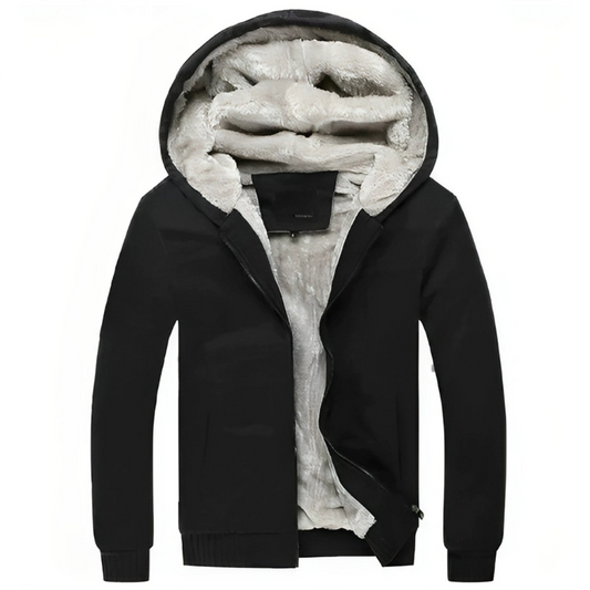 Herren Winterjacke – Kuschelige Kapuzenjacke