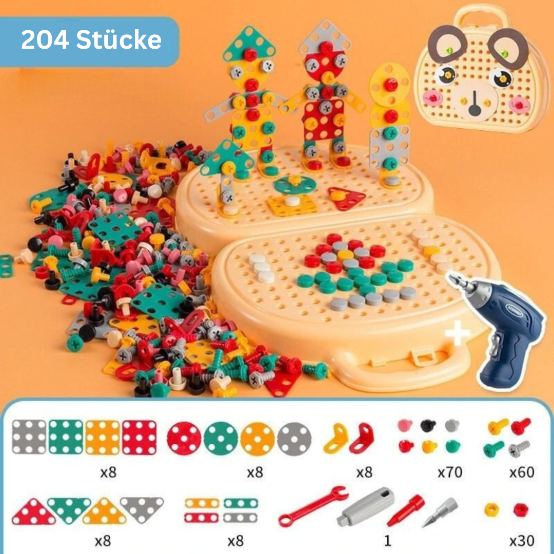 Kinder Werkbank Spielzeug | Holz Werkzeug Set