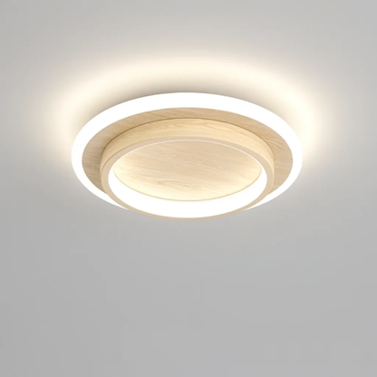 Strakke ring plafondlamp voor een moderne sfeer