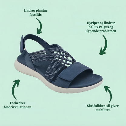 Mathilde™ – Lettvekt ortopediske komfortsandaler