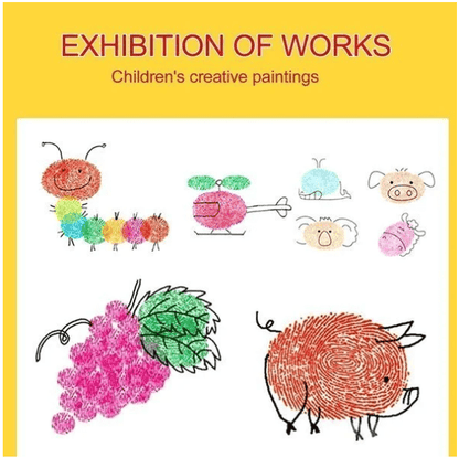 Kids Paint™ - Vingerverf Boek