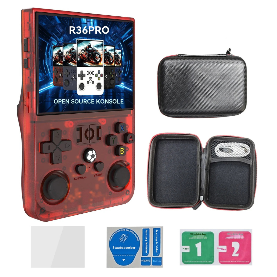 Retro Handheld Konsole R36Pro | Tragbare Videospielkonsole