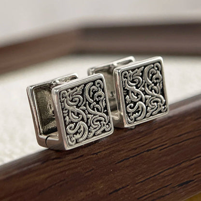 Mayani – Ohrringe aus Sterlingsilber mit Relikt-Motiv