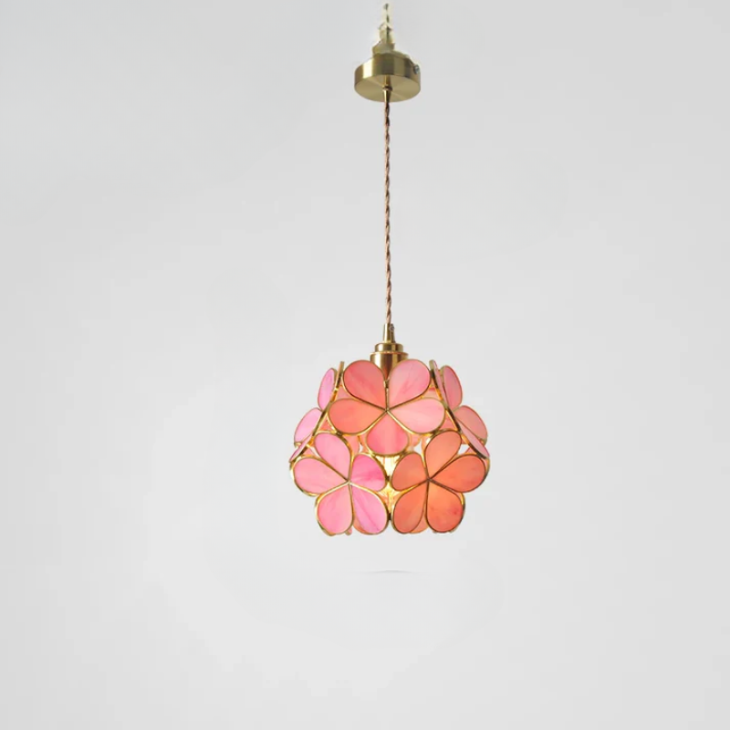 Virelian - Nordic Glas Hanglamp Met Koper