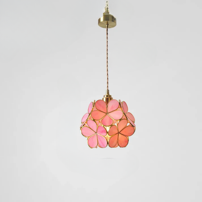 Virelian - Nordic Glas Hanglamp Met Koper