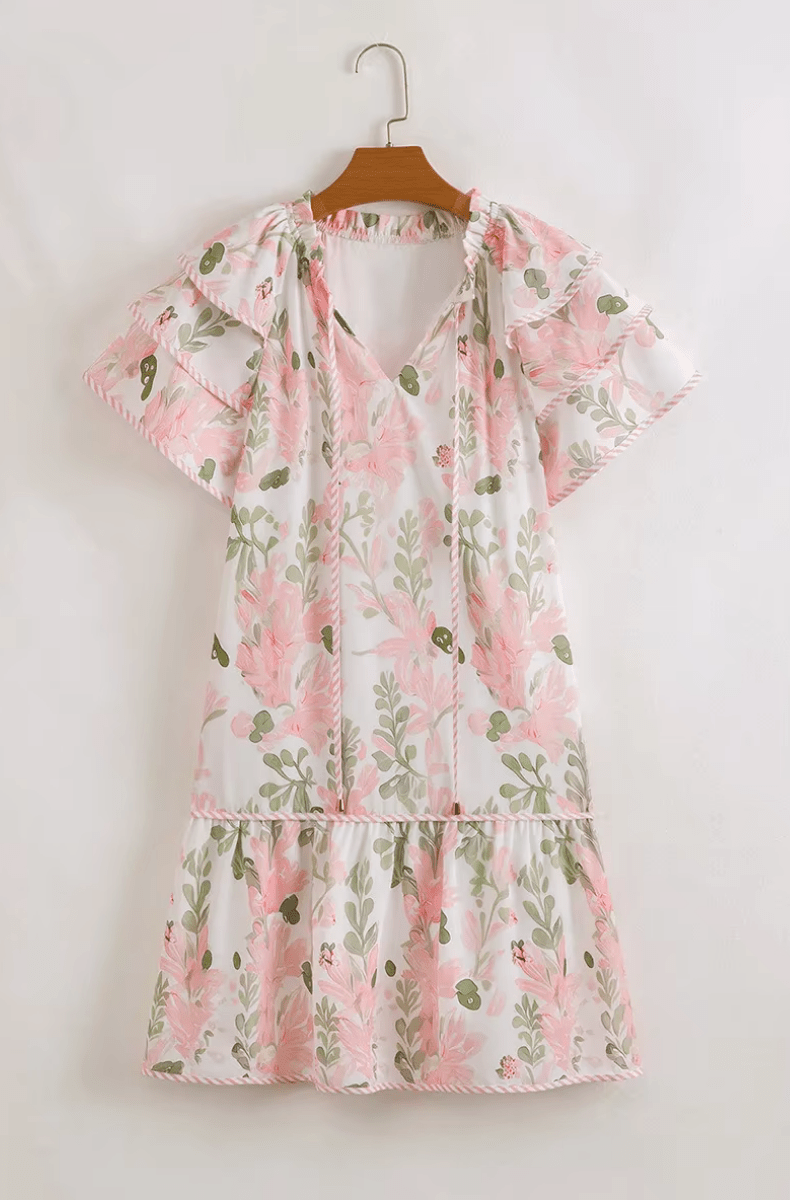 TCF Blush Mini Dress - Lightweight Summer