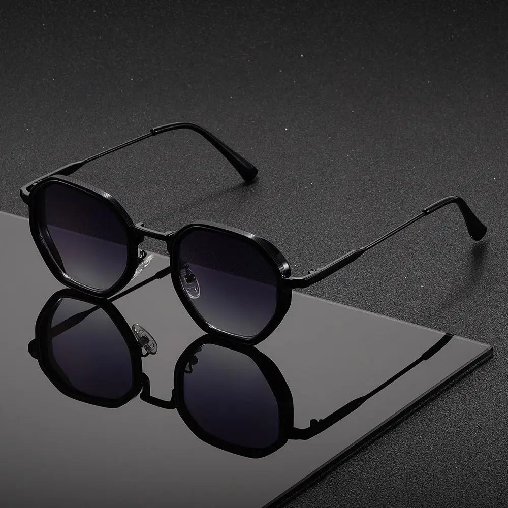 Velmora | Hexagonal Tortoise Shell UV400 Sunglasses