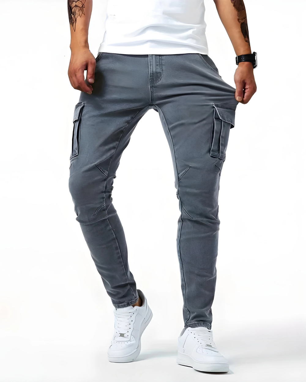 Marino Cargo Stretch Bukser