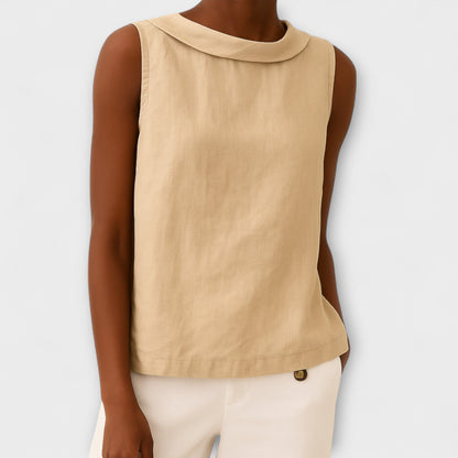 Brianna - Elegantes ärmelloses Top
