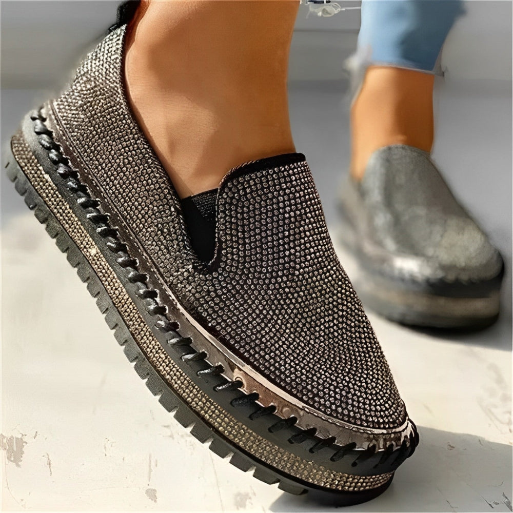 Chaussures femme à semelle épaisse