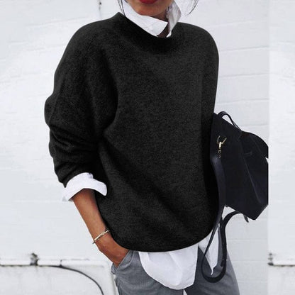 Daisy | Women Soft Round Neck Pullover sweater