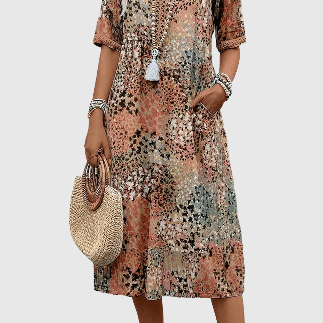 Skyler | Ocean Breeze Midi Dress