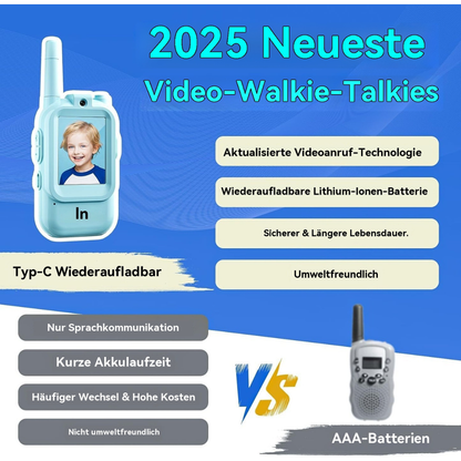 Kinder Walkie Talkie Kamera | Video Funk Spielzeug