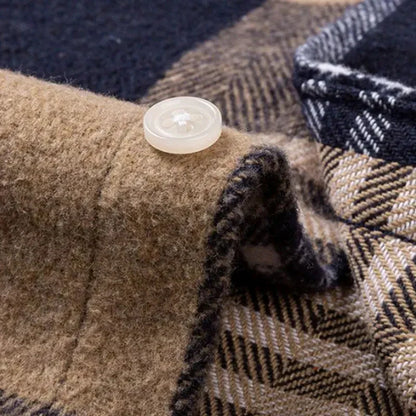 Velmoro | Knitterfreies Flanellhemd aus weicher Baumwolle