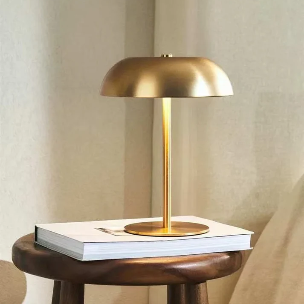 Lumipo - Paddenstoel Tafellamp Dimbaar LED Oplaadbaar Touch Bediening