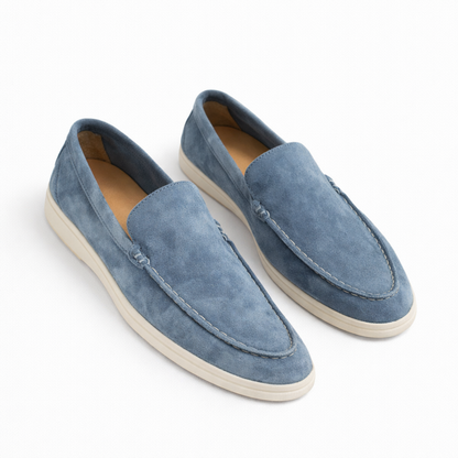 Mocassins en suédine pour homme | Semelle flexible, style décontracté