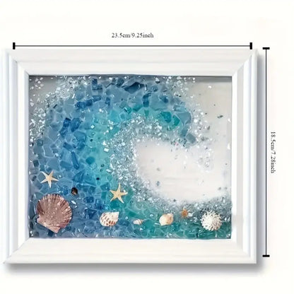 Set für selbstgemachte Kunst aus Meer-Glas