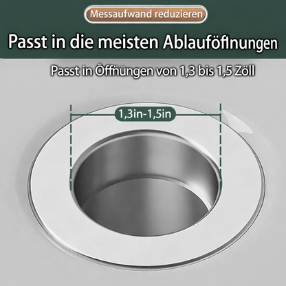 Sink Drain Plug | Stainless Steel Clog-Resistant Filter | FilterPro