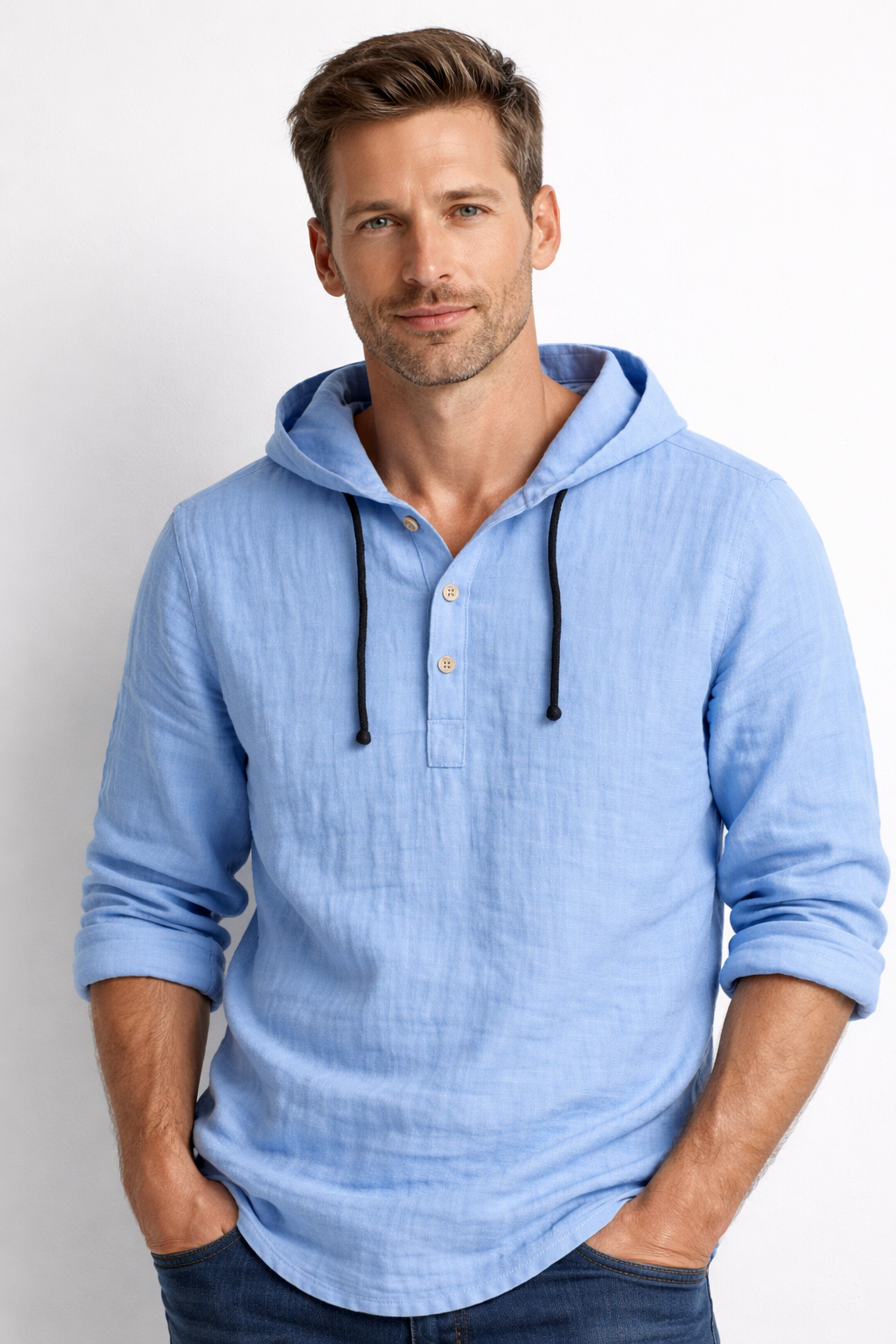 Daniel - Linen Hoodie