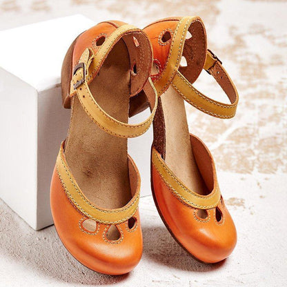 Althea | Sandalias cómodas con tacones bajos