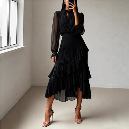 Ilze™ | Elegantā plisētā kleita