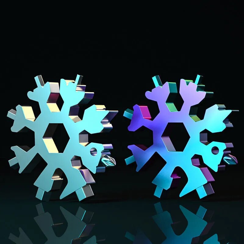 TITANForge™ Multi-Tool Snowflake — Your Pocket Power for Instant Fixes and Limitless Confidence