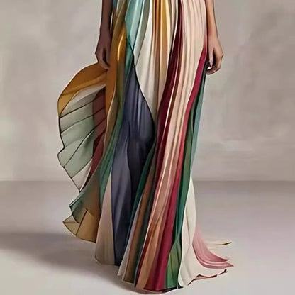 Isabella – Robe bustier élégante avec une élégance fluide et une coupe décontractée