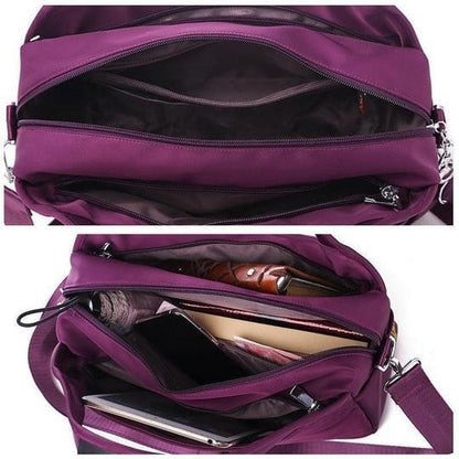 SentriGuard™ Crossbody Bag — Walk Boldly Anywhere with Unbreakable Security and Seamless Organization