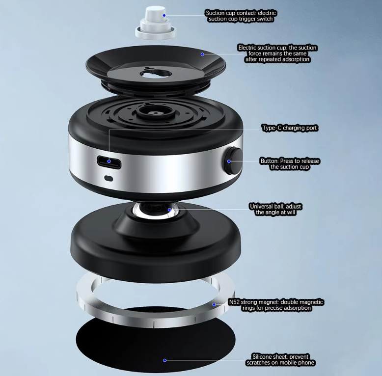 MagnaLock™ — Take Full Control with a Rock-Solid Phone Grip That Never Lets Go