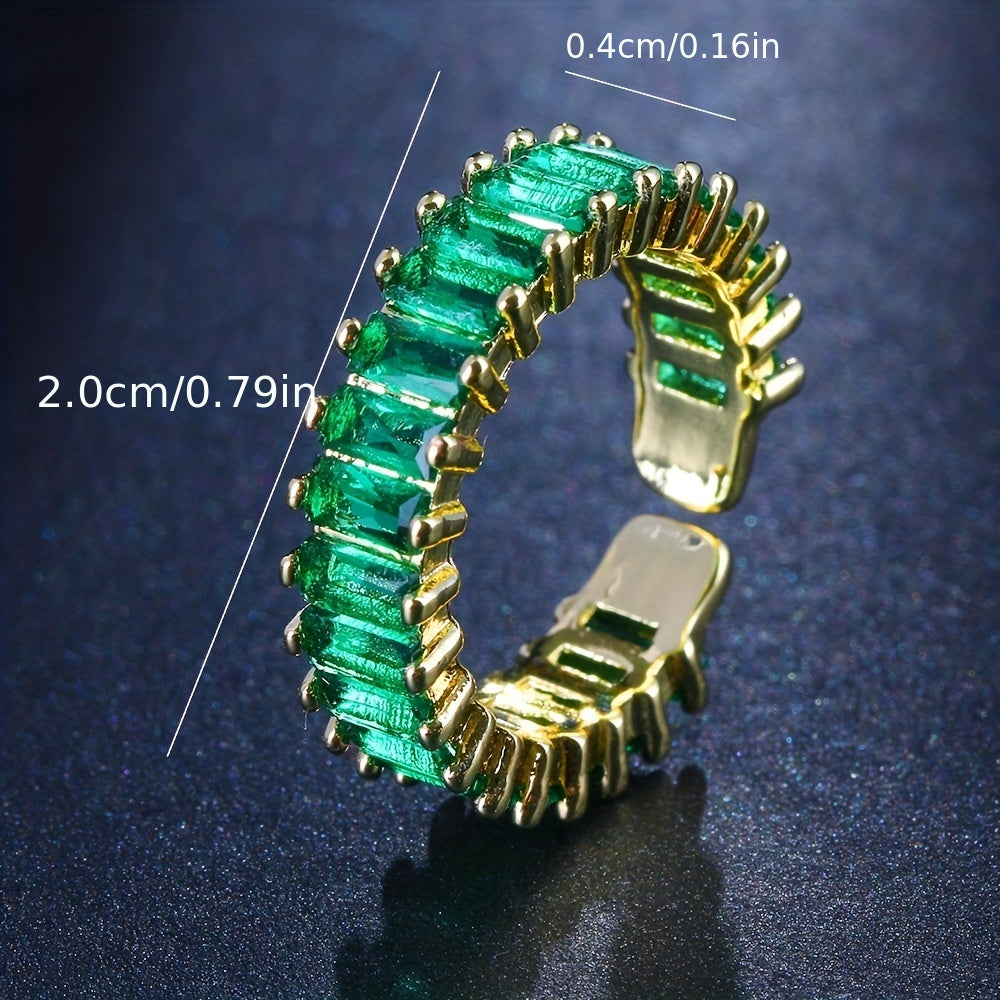 Anello d'Oro e Smeraldo
