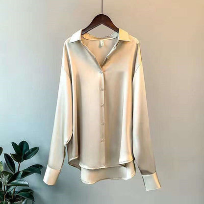 L'abalie Satin Blouse