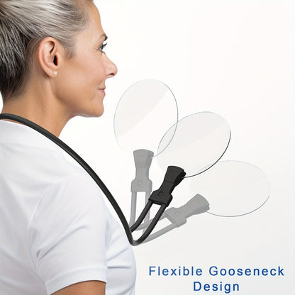 Handsfree Vergrootglas met Nekband - 5X Vergroting voor Lezen