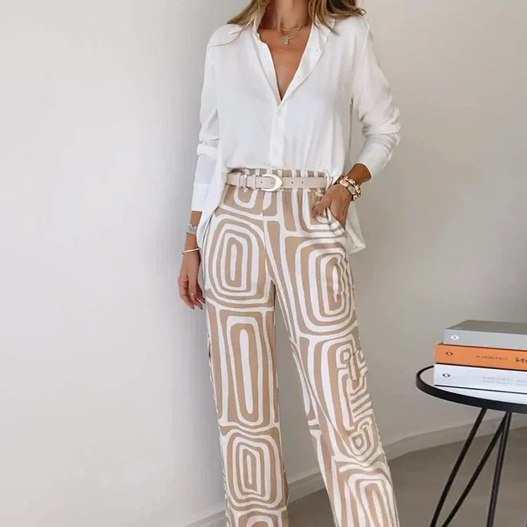 Brynn™ | Effortless Shirt & Pant Set