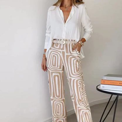 Brynn™ | Effortless Shirt & Pant Set
