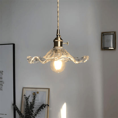 stilvolle Hibiskusblume Lampe