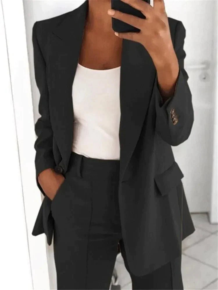 Elegant Two-Piece Office Suit for Women | Formal Workwear