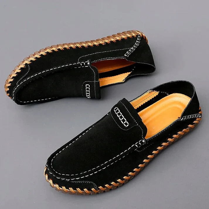 Moretti Roseville Suede Loafers